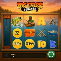 MonsterWin - Big Bass Bonanza Slot Game - Pragmatic Play