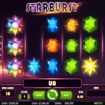 MonsterWin - Starburst Slot Game - NetEnt