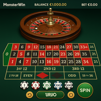 MonsterWin - Roulette Table Game - Online Casino Slovenia